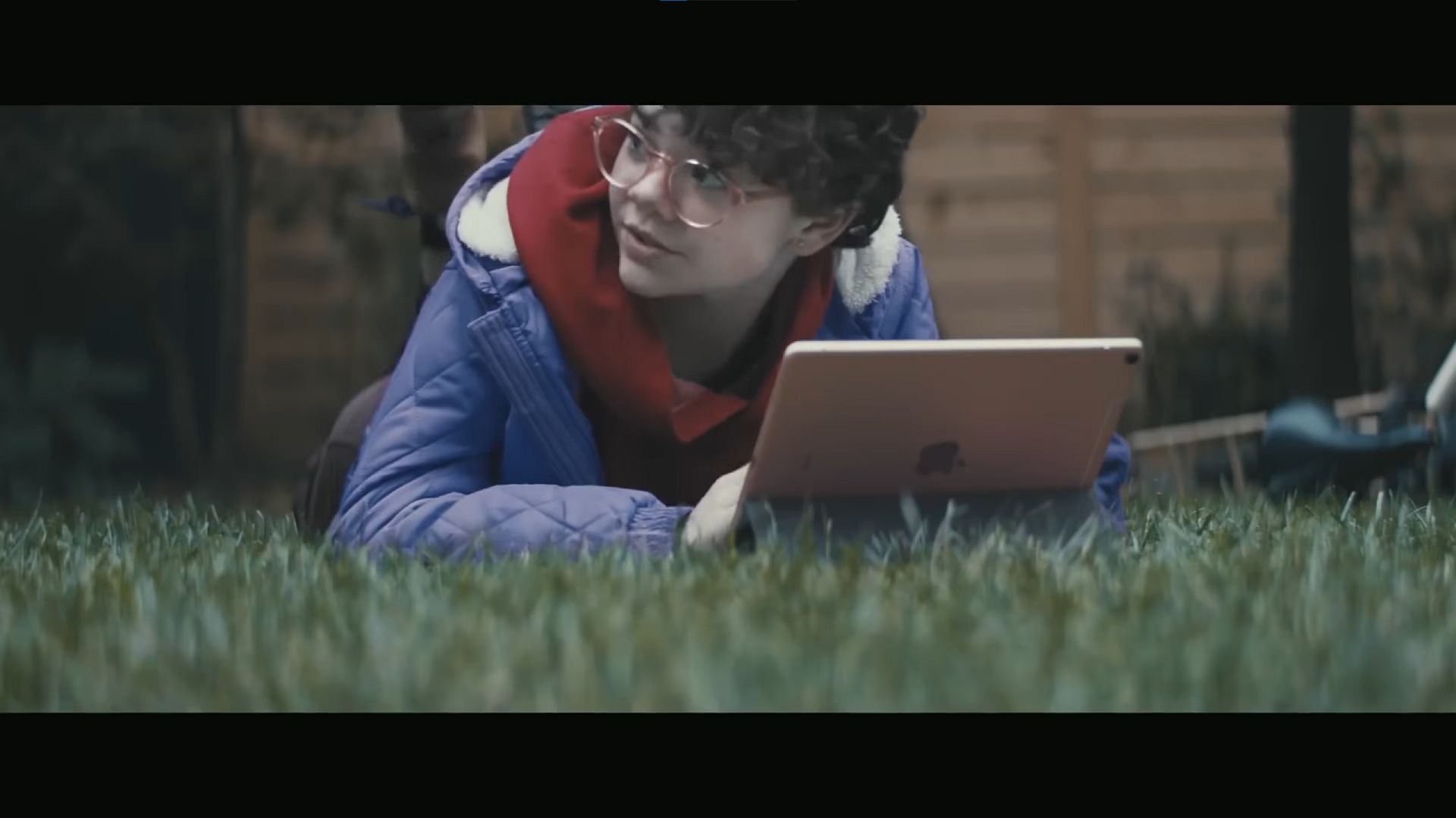 A screenshot from Apple's "What's A Computer?" iPad Pro ad