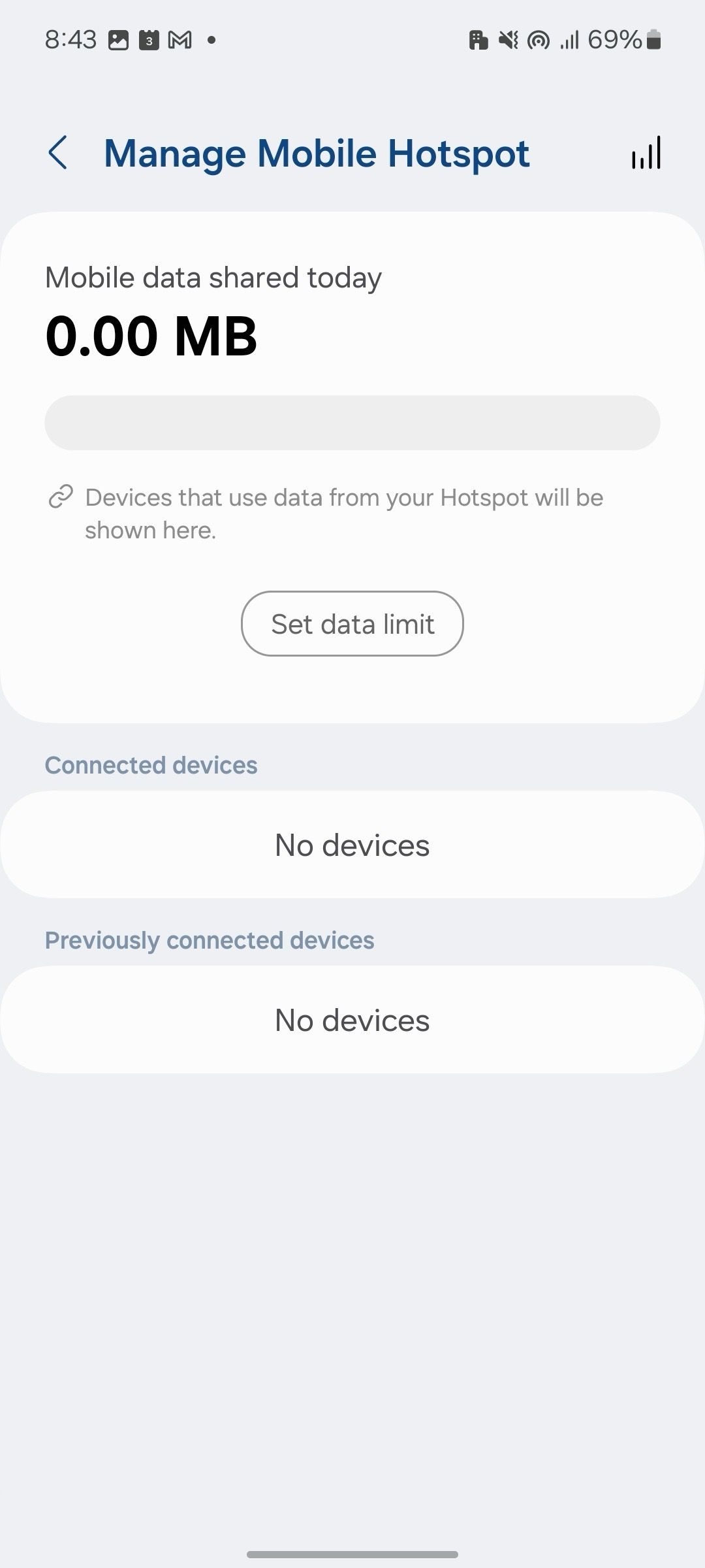 Manage mobile hotspot on Samsung phones