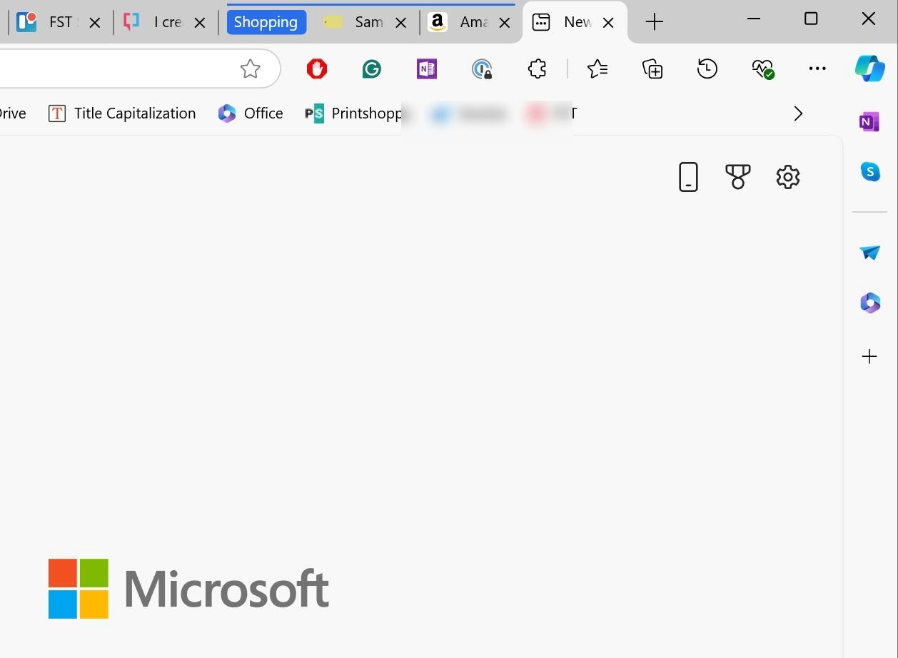 Manage tabs with Microsoft Edge