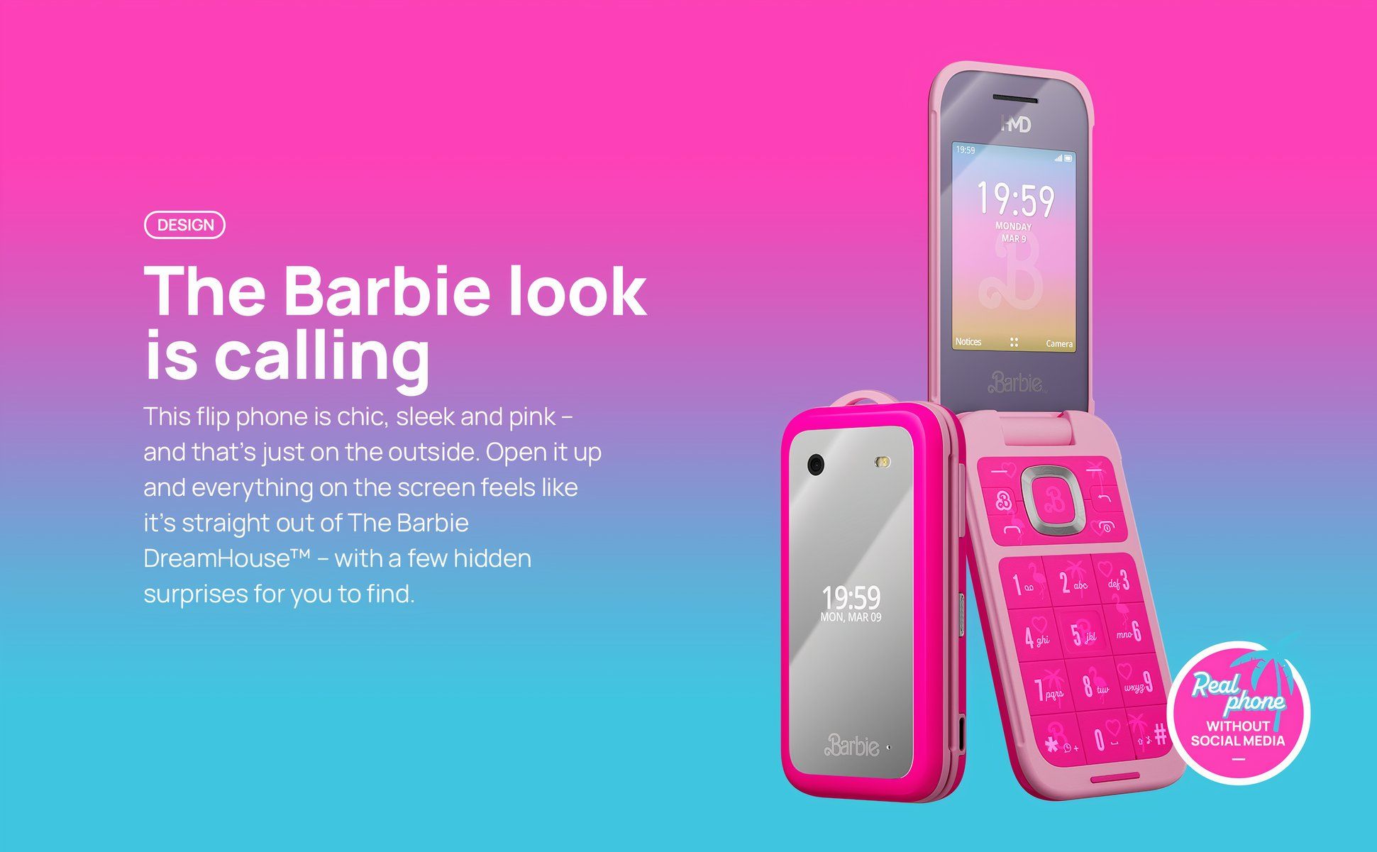 The Barbie phone comes to the Walmart carrier in a match made in Mattel heaven