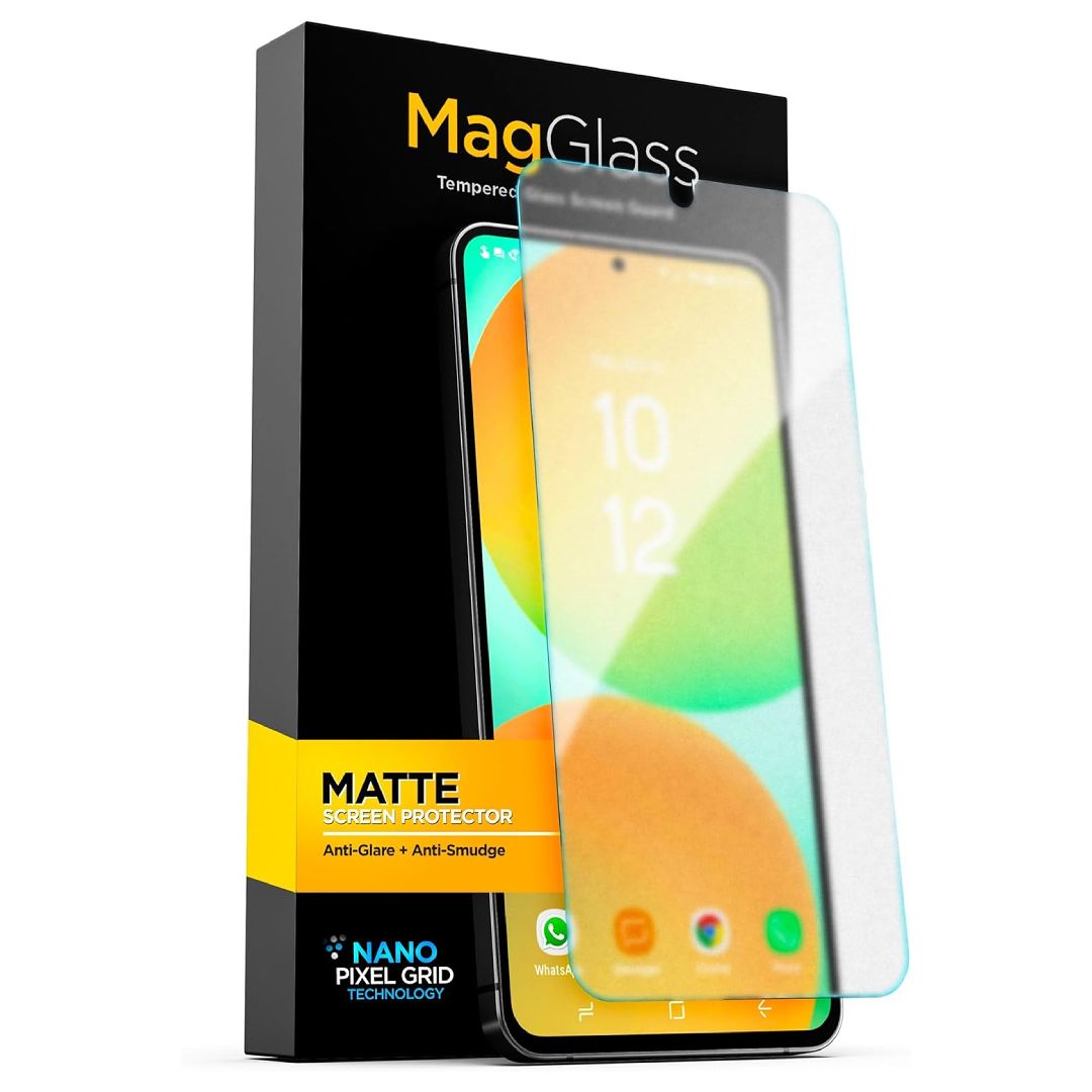 A render of the MagGlass Matte Galaxy S24 FE screen protector