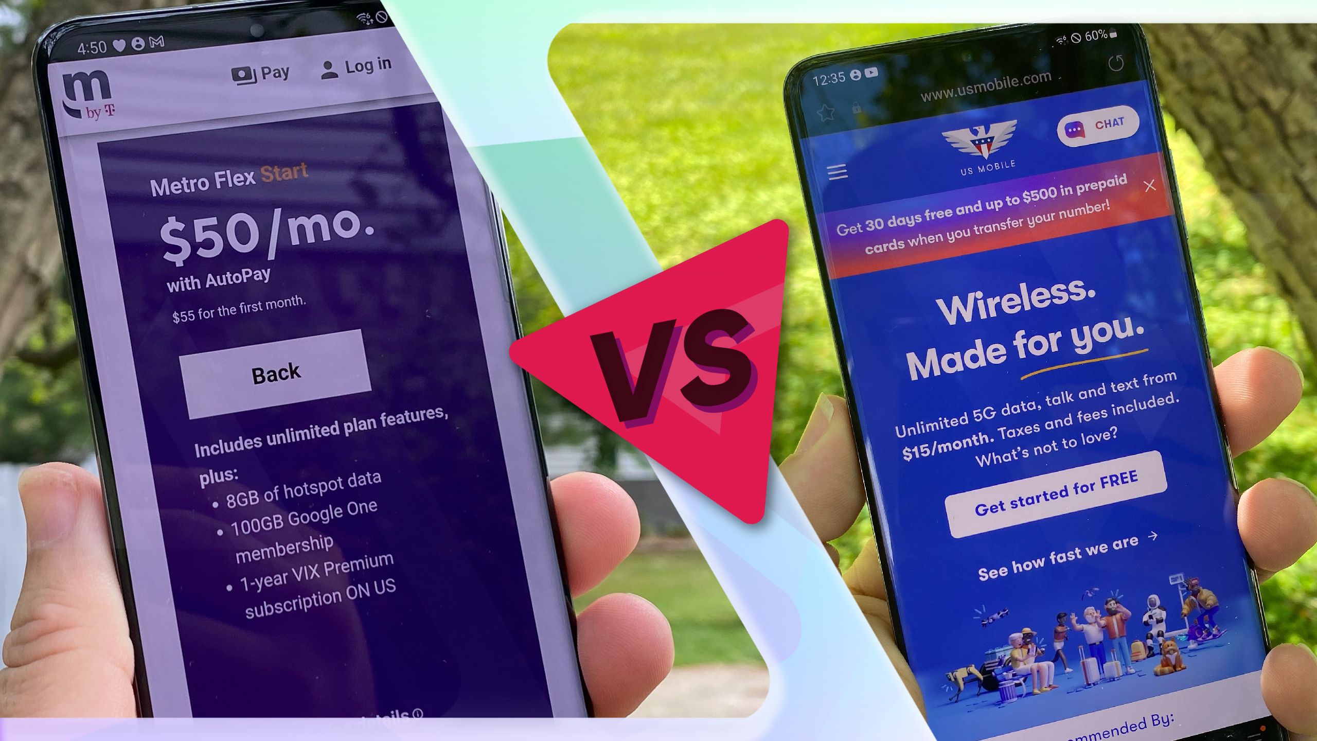 mint mobile vs metro by t mobile