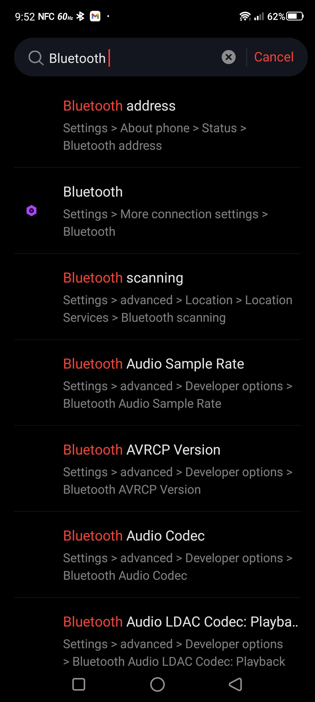 Tìm kiếm Bluetooth Redmagic