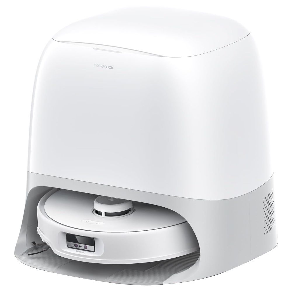 Roborock Qrevo Curv Robot Vacuum on a white background