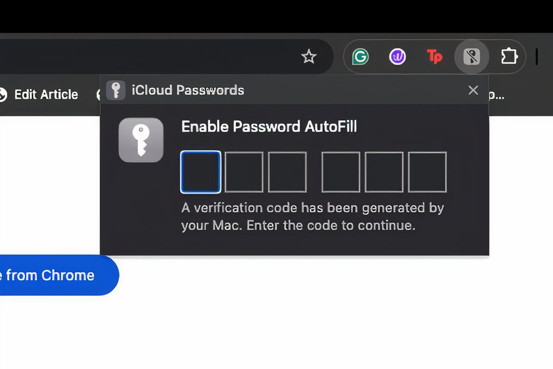 How to set up your iCloud Keychain and passwords in Google Chrome
