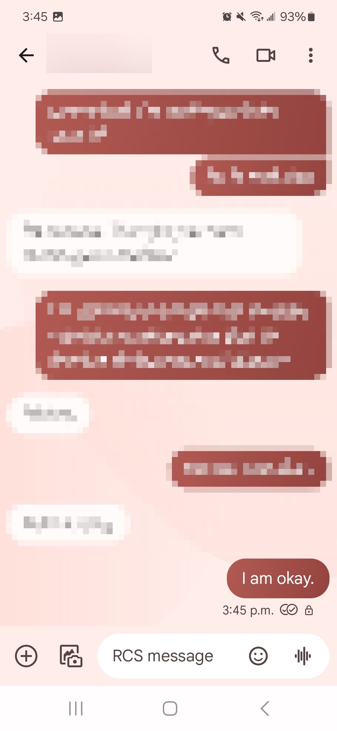 Text message to contact sent by Google Assistant