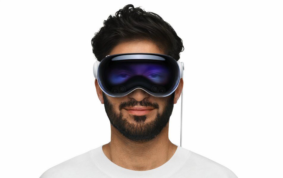 Apple Vision Pro VR headset