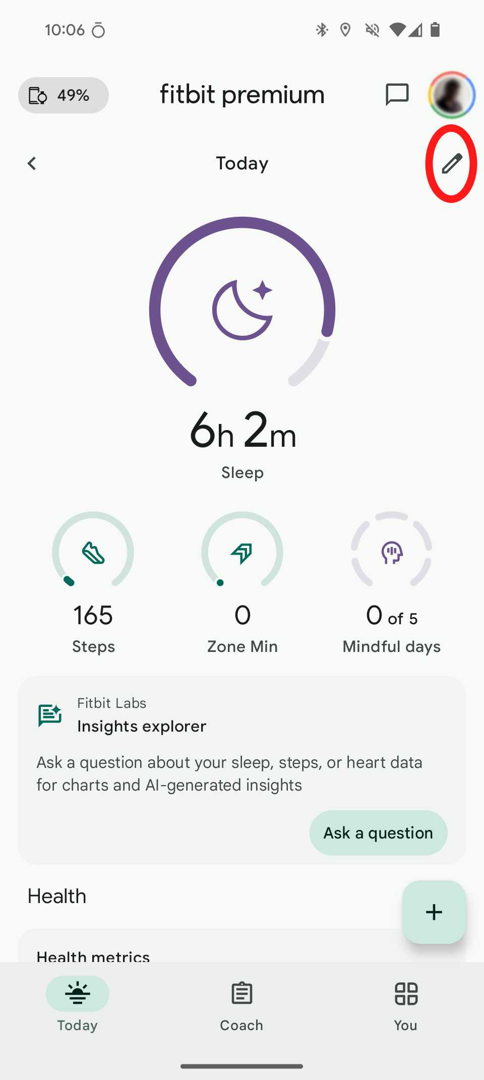 Graph Fitbit App Not Showing Steps Google Pixel Watch Cardio Load