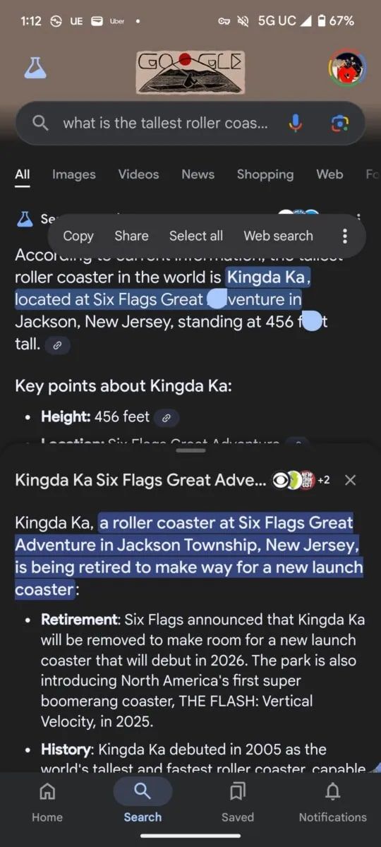 A screenshot detailing the upcoming follow-up AI response feature in Google Search’s AI Overviews