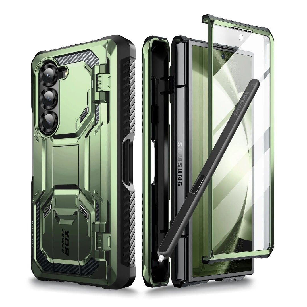 Una representación de la funda i-Blason ArmorBox Galaxy Z Fold 4