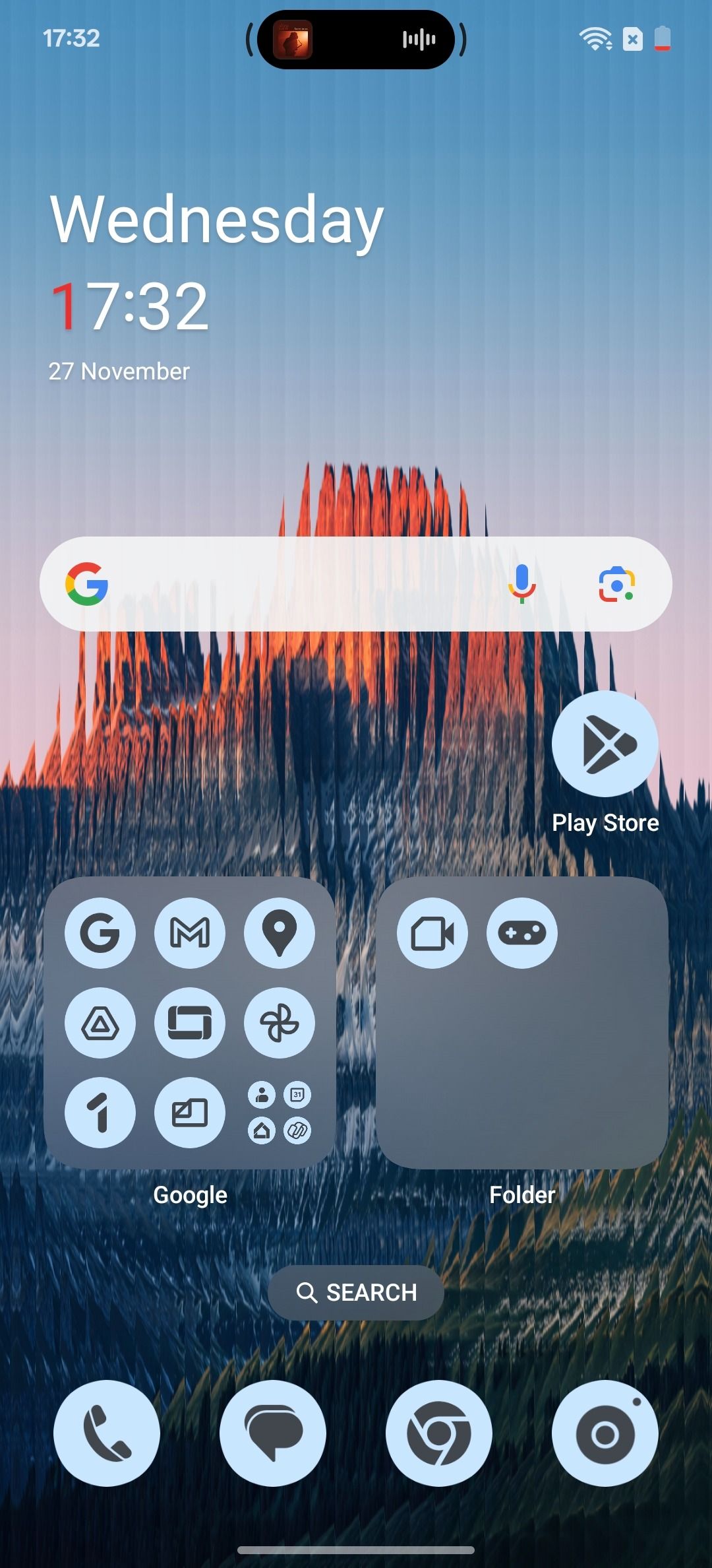 Live Alerts in OxygenOS 15 showing multiple cards