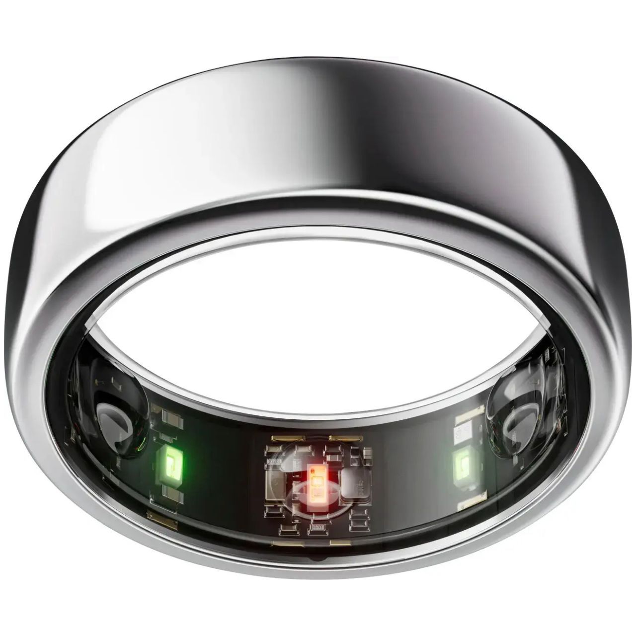 The Oura Ring Gen 3 Horizon in silver