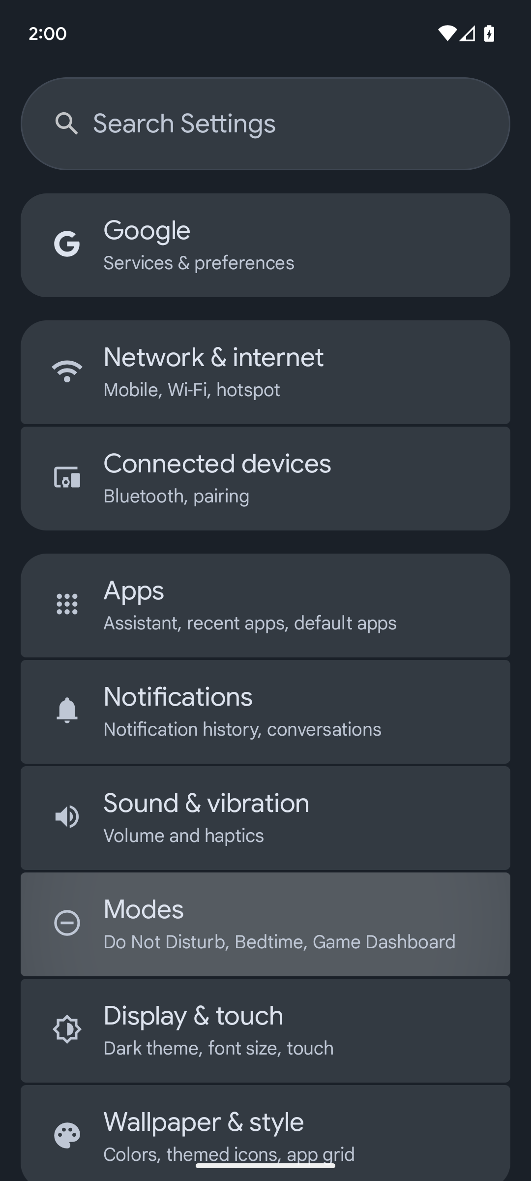 A screenshot highlighting Android 15 QPR 2 Beta 1's new Priority Mode.