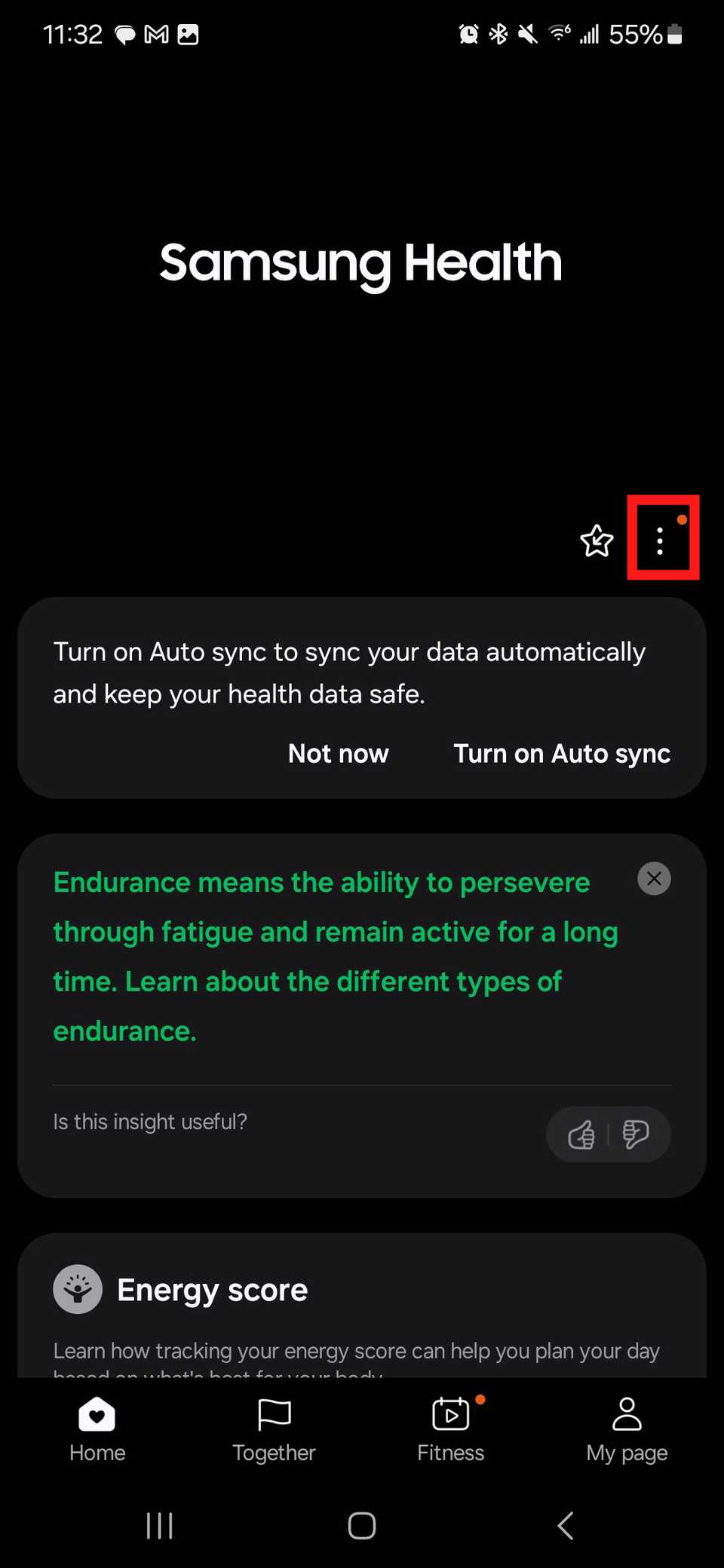 How to sync your Samsung Health data with Google Fit