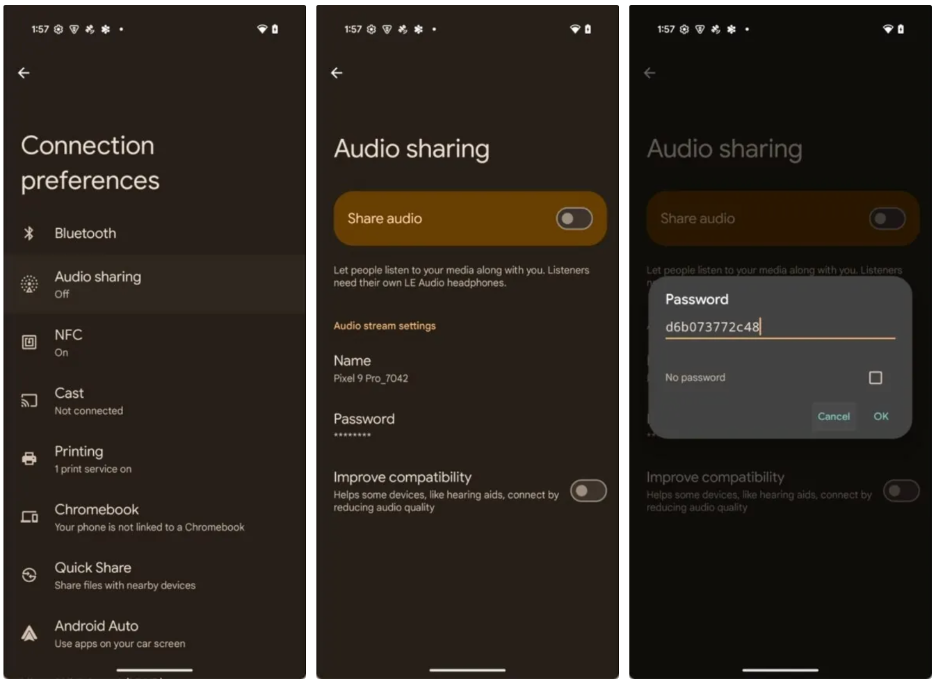 Android 16 DP1 introduces Audio Sharing