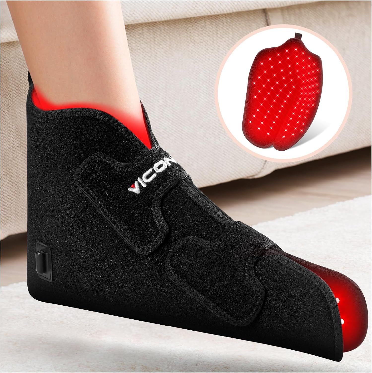The Viconor infrared boot is perfect for feet or elbow pain