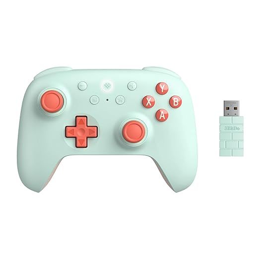 8BitDo Ultimate 2C wireless controller in mint