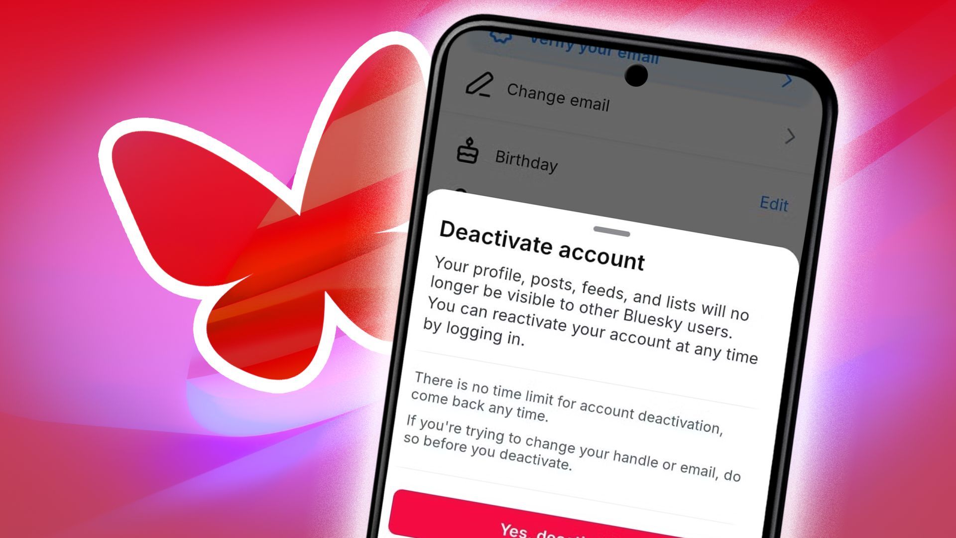 Bluesky: How to close your account