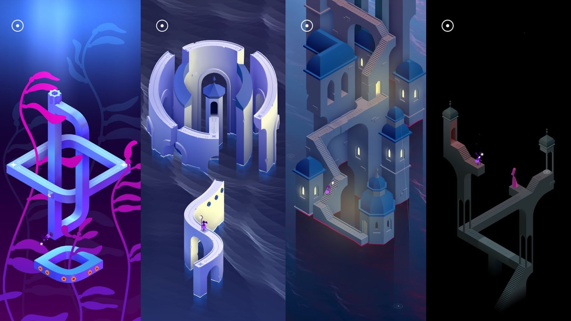 gameplay screenshots from monument valley 3