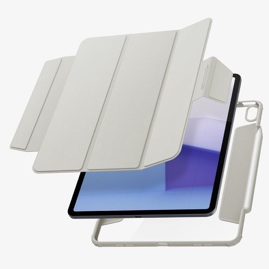 A render of the Spigen Air Skin Pro case for the iPad Pro 13 (2024)