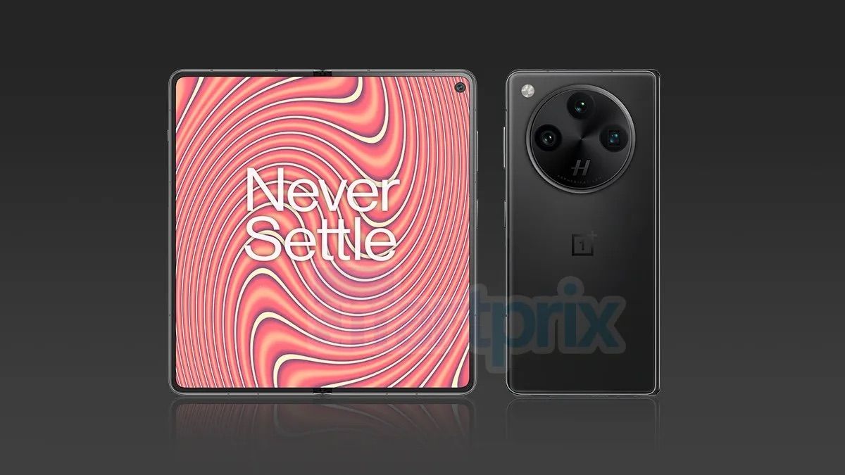 OnePlus Open 2 renders open and closed