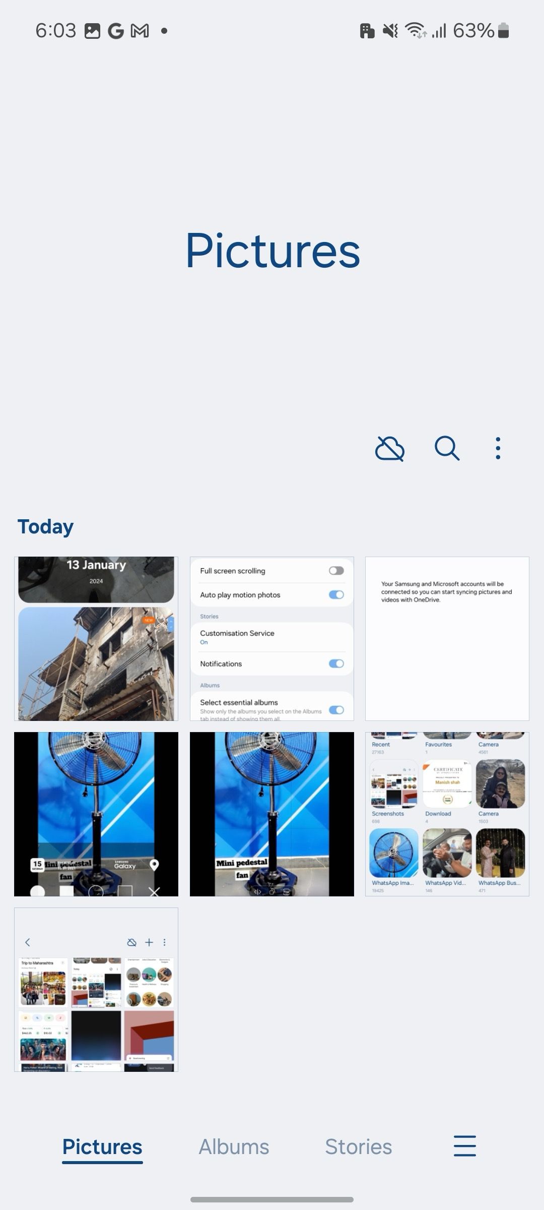 Open photos and videos in Samsung Gallery