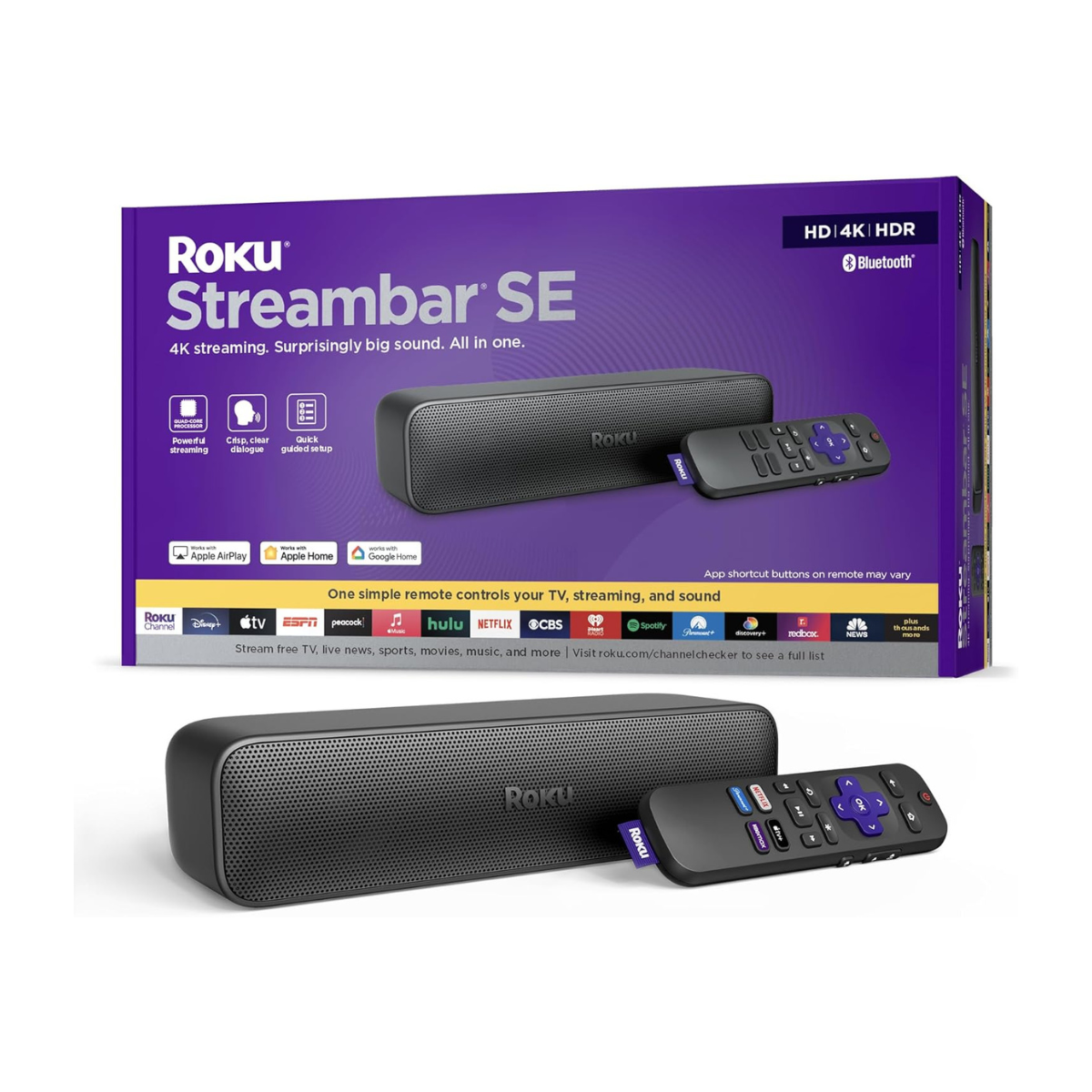 The Roku Streambar SE.