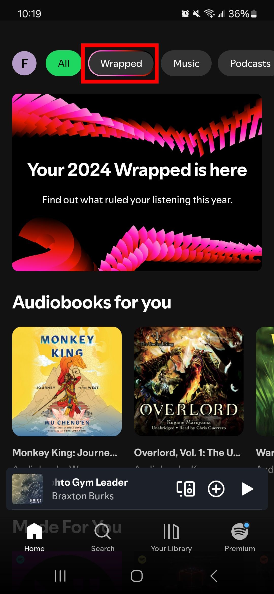 How to see your Spotify Wrapped playlists for 2024 and earlier years