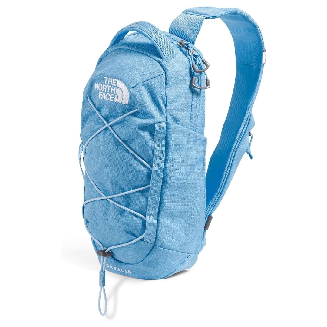 The North Face Borealis Sling Bag, angled view on a white background