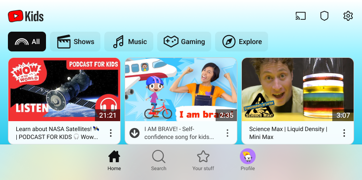 YouTube Kids will now look and act much more like YouTube