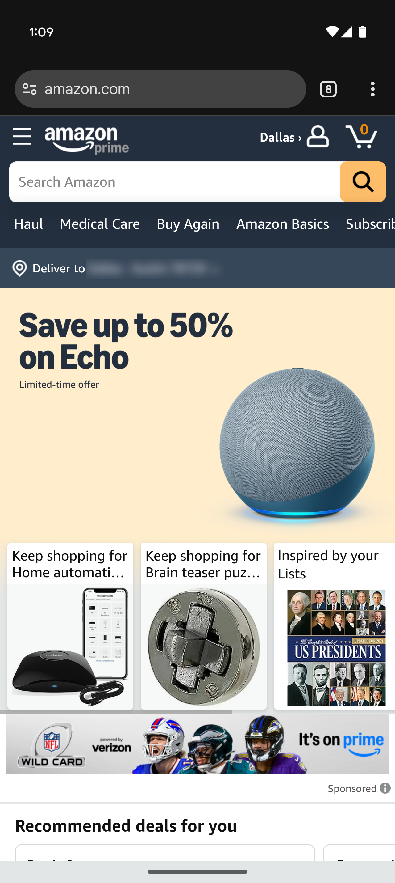 Amazon for Android introduces a pill-shaped search bar