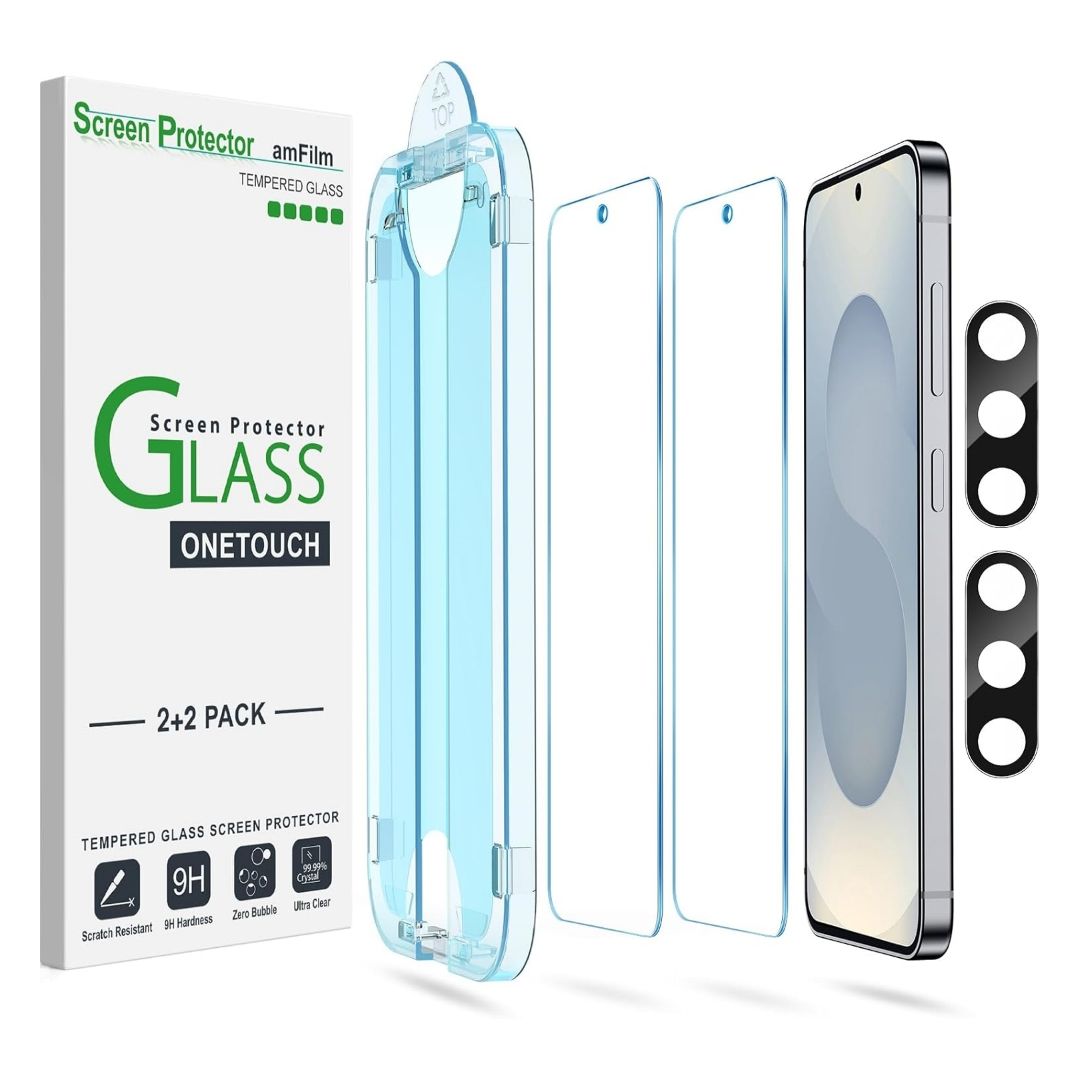 amFilm Auto-Alignment OneTouch for Galaxy S25 plus