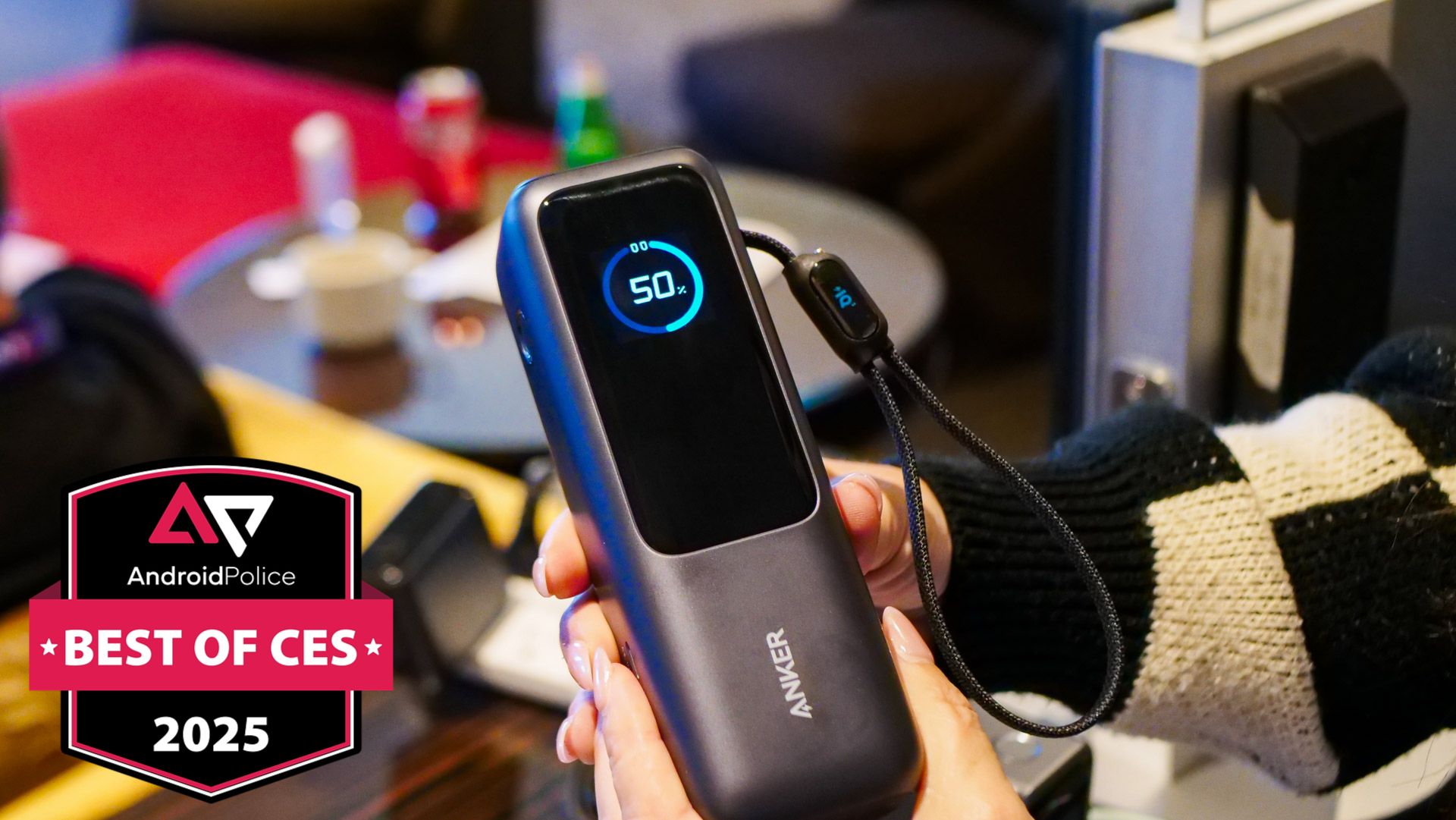 The Anker 25K 165W Power Bank at CES 2025
