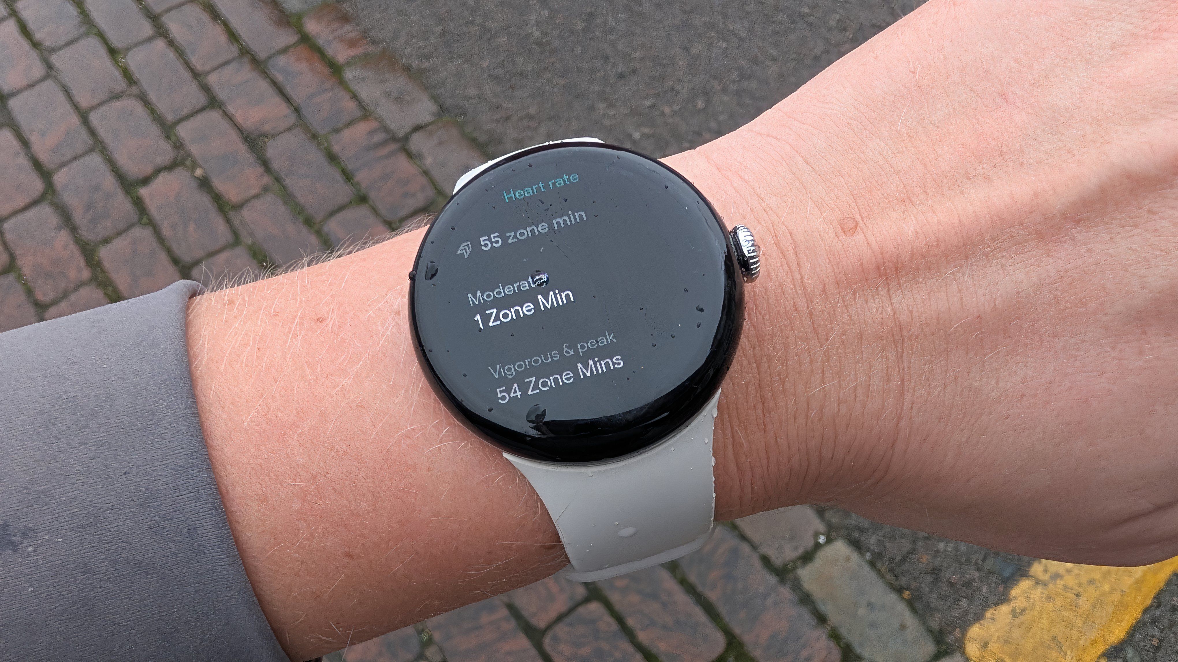 Google Pixel Watch 3 running 2