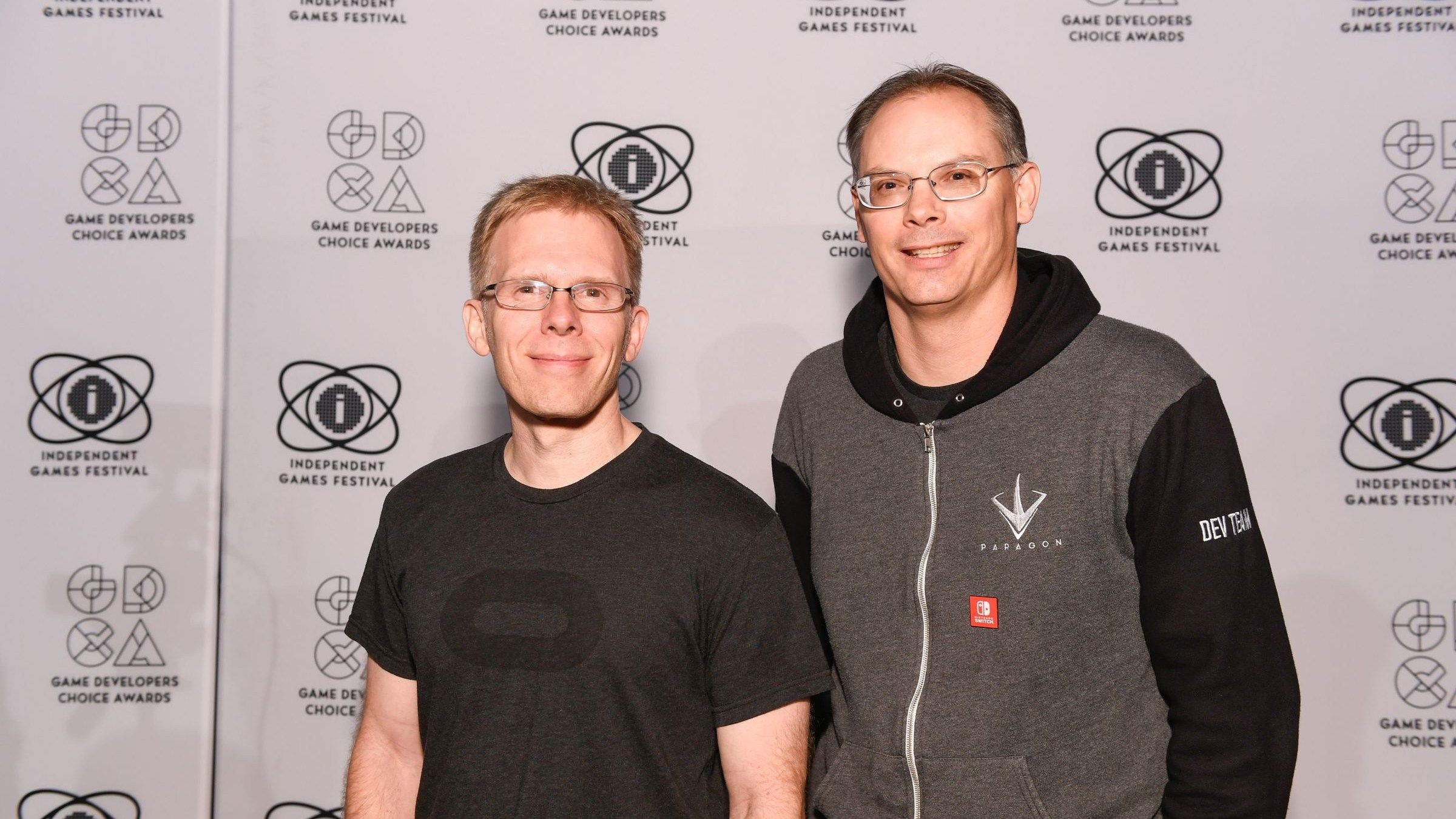 John Carmack and Tim Sweeney