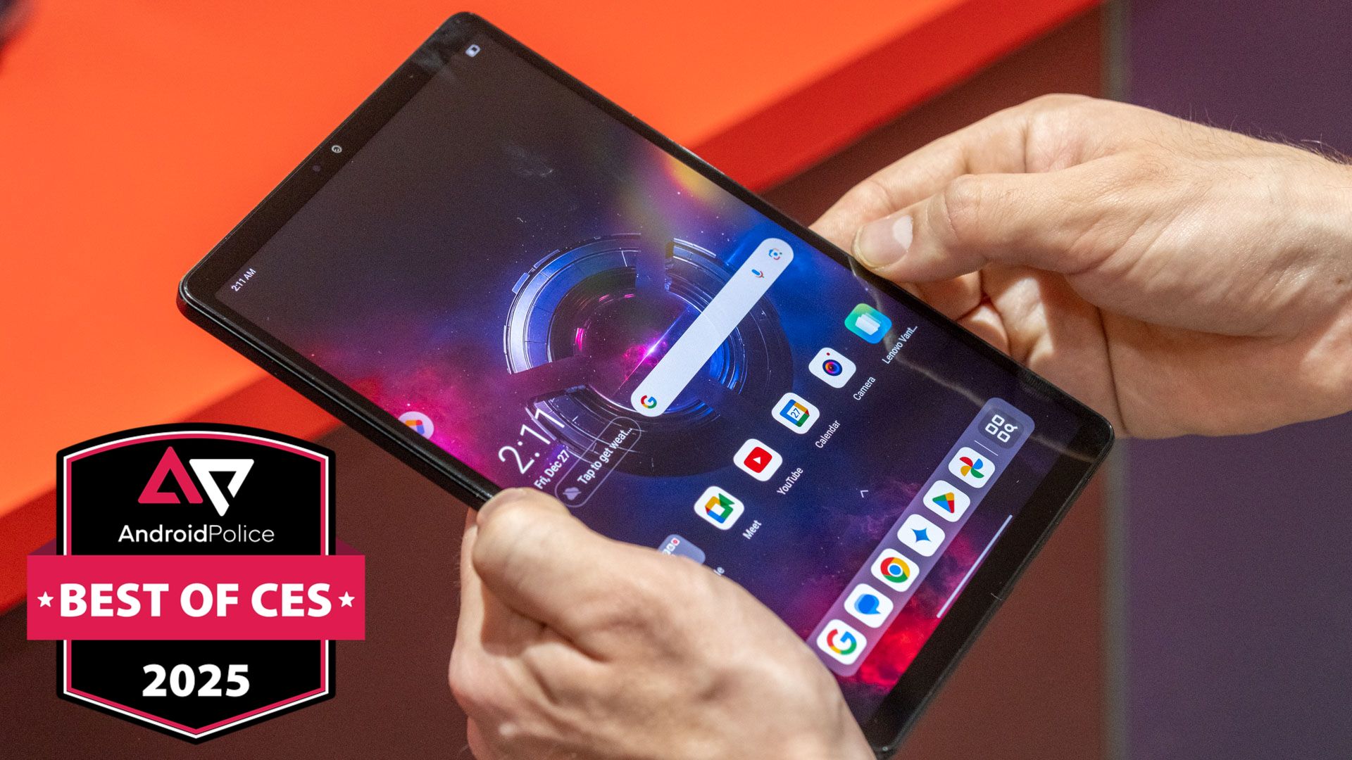The Lenovo Legion Tab Gen 3 at CES 2025