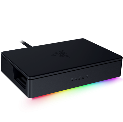 The Razer Handheld Dock Chroma on a white background