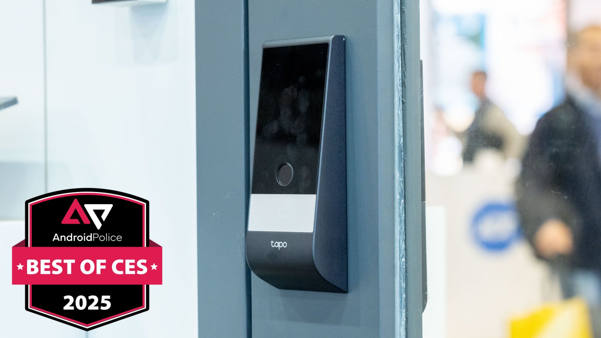 The Tapo PalmKey smart lock at CES 2025