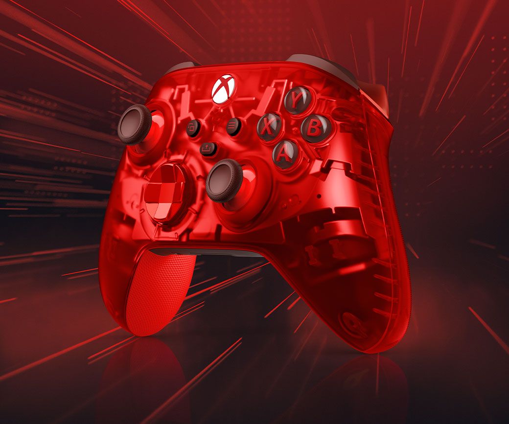 This new clear red Xbox Wireless Controller looks rad, and you can pre ...