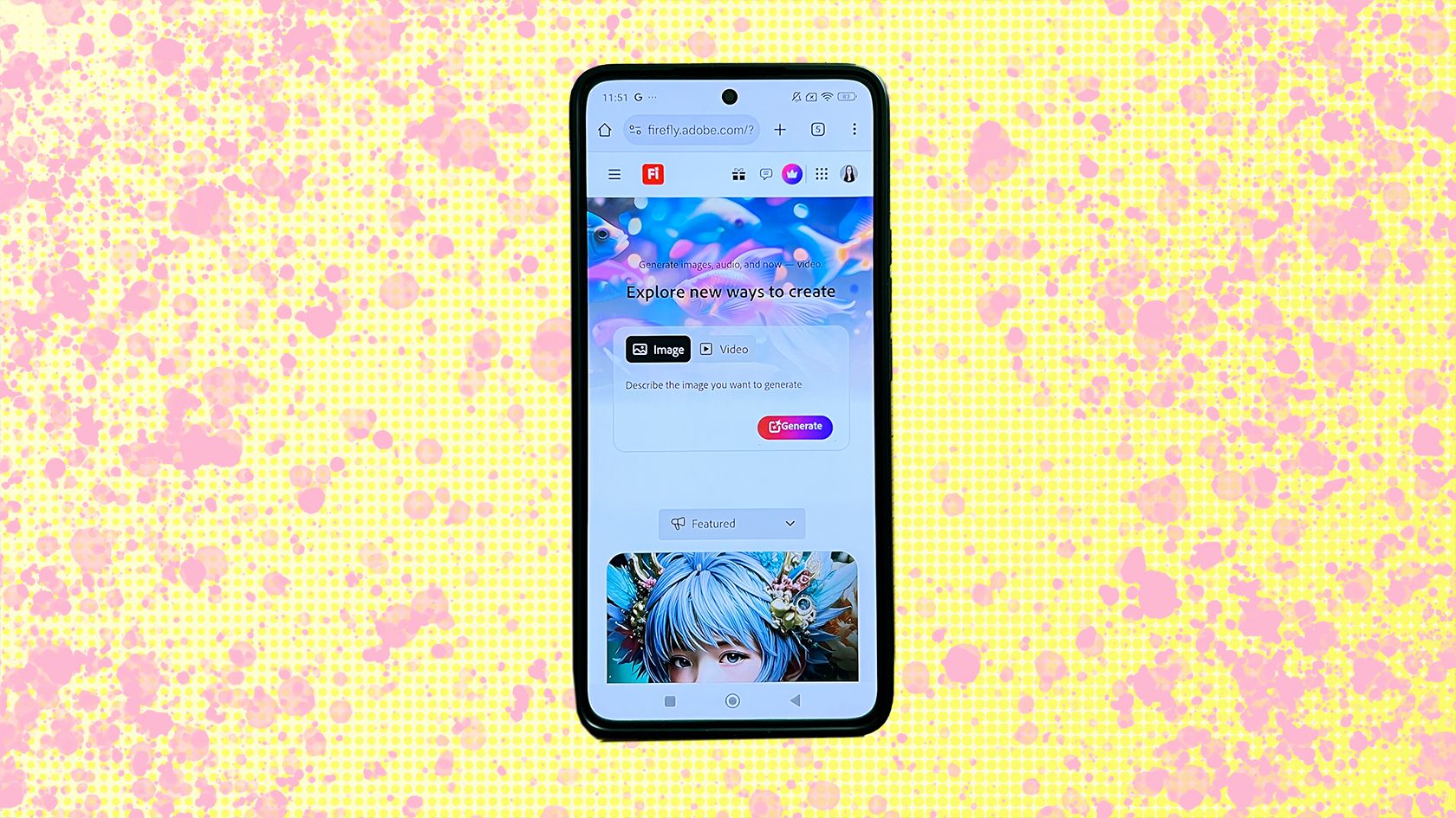 How to use Adobe Firefly AI tools on your Android phone