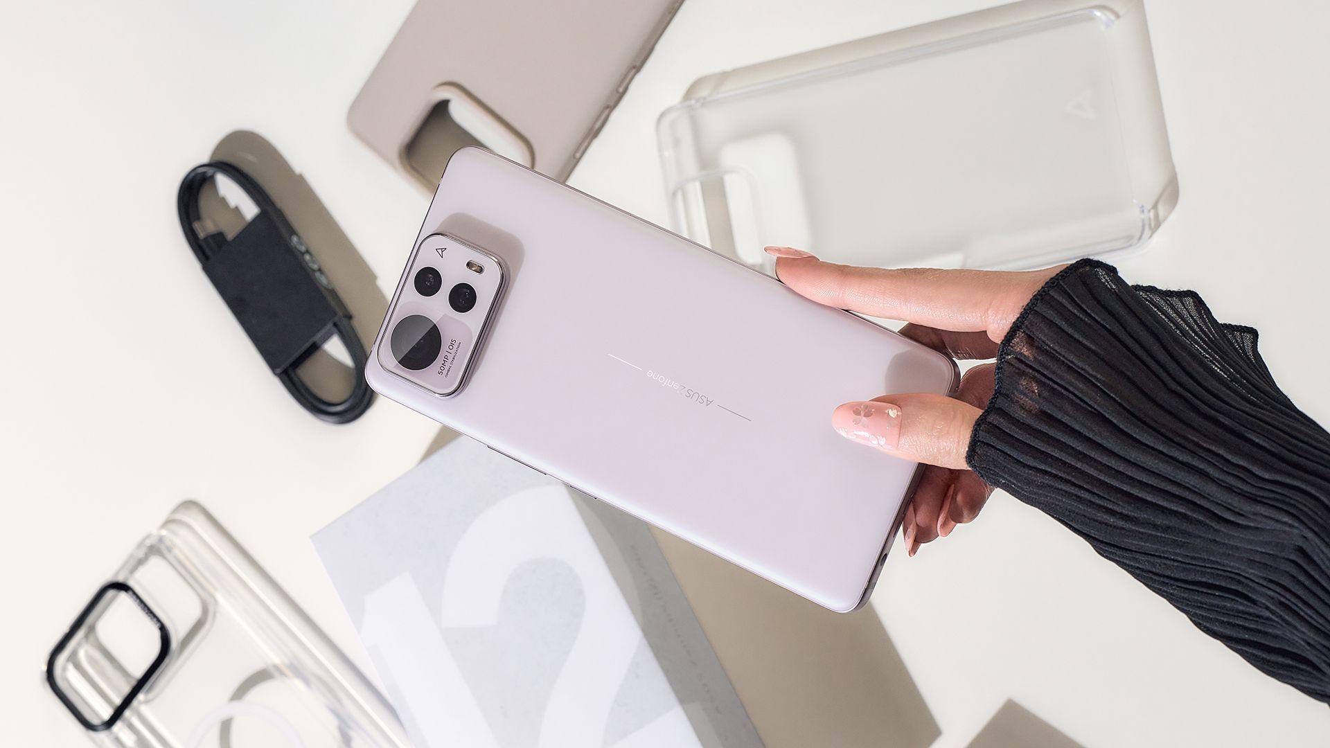 Asus Zenfone 12 Ultra cases with phone held in hand