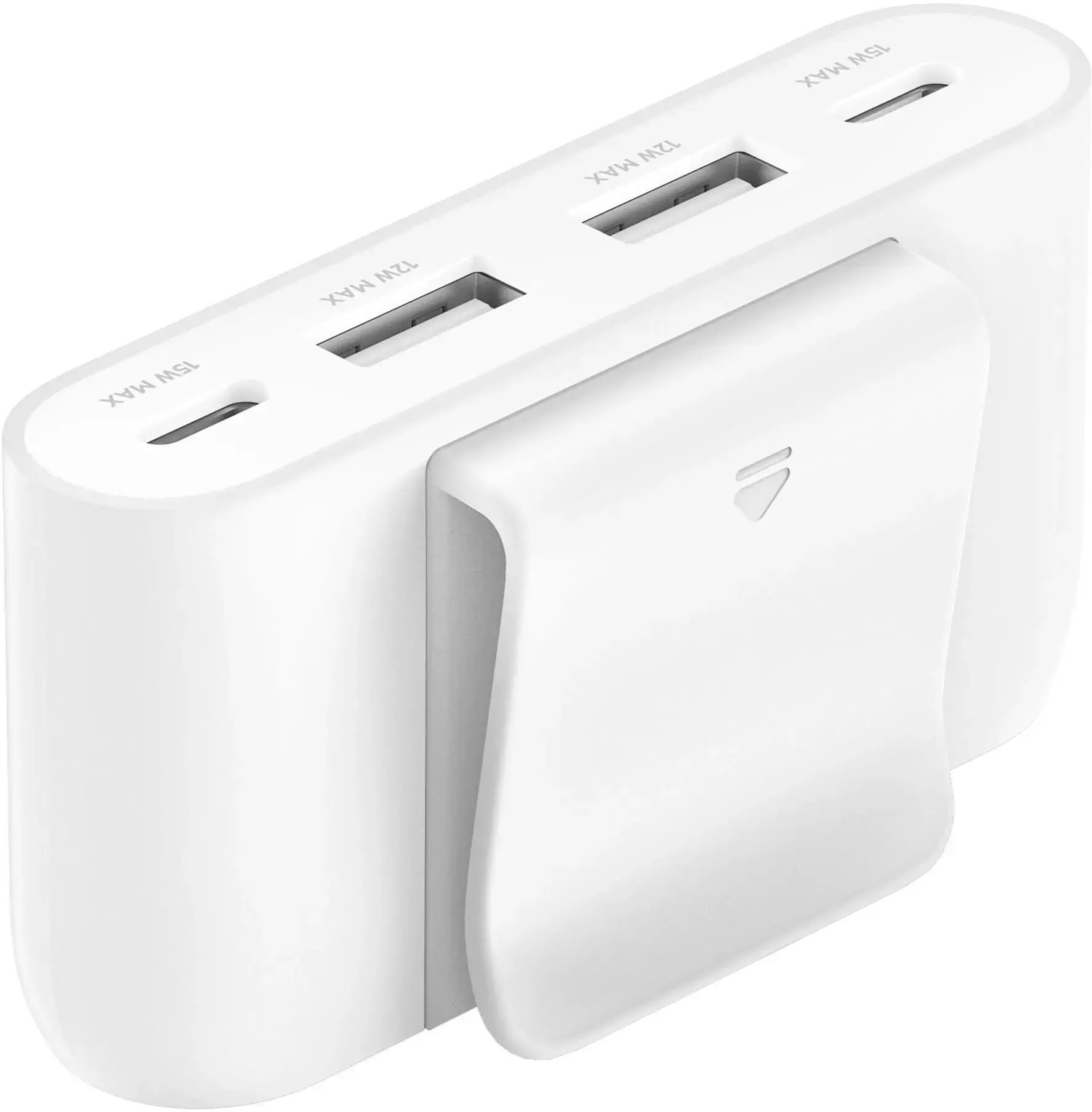 Belkin BoostCharge4 Port USB Power Extender on white background
