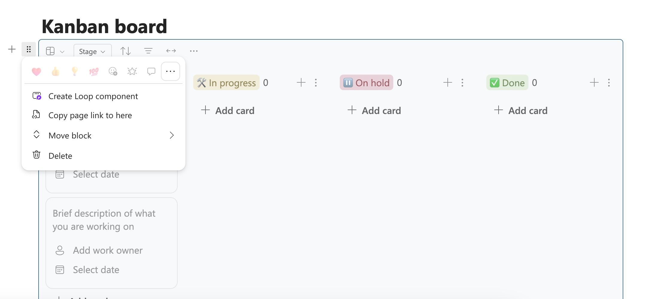 Create and share Loop components