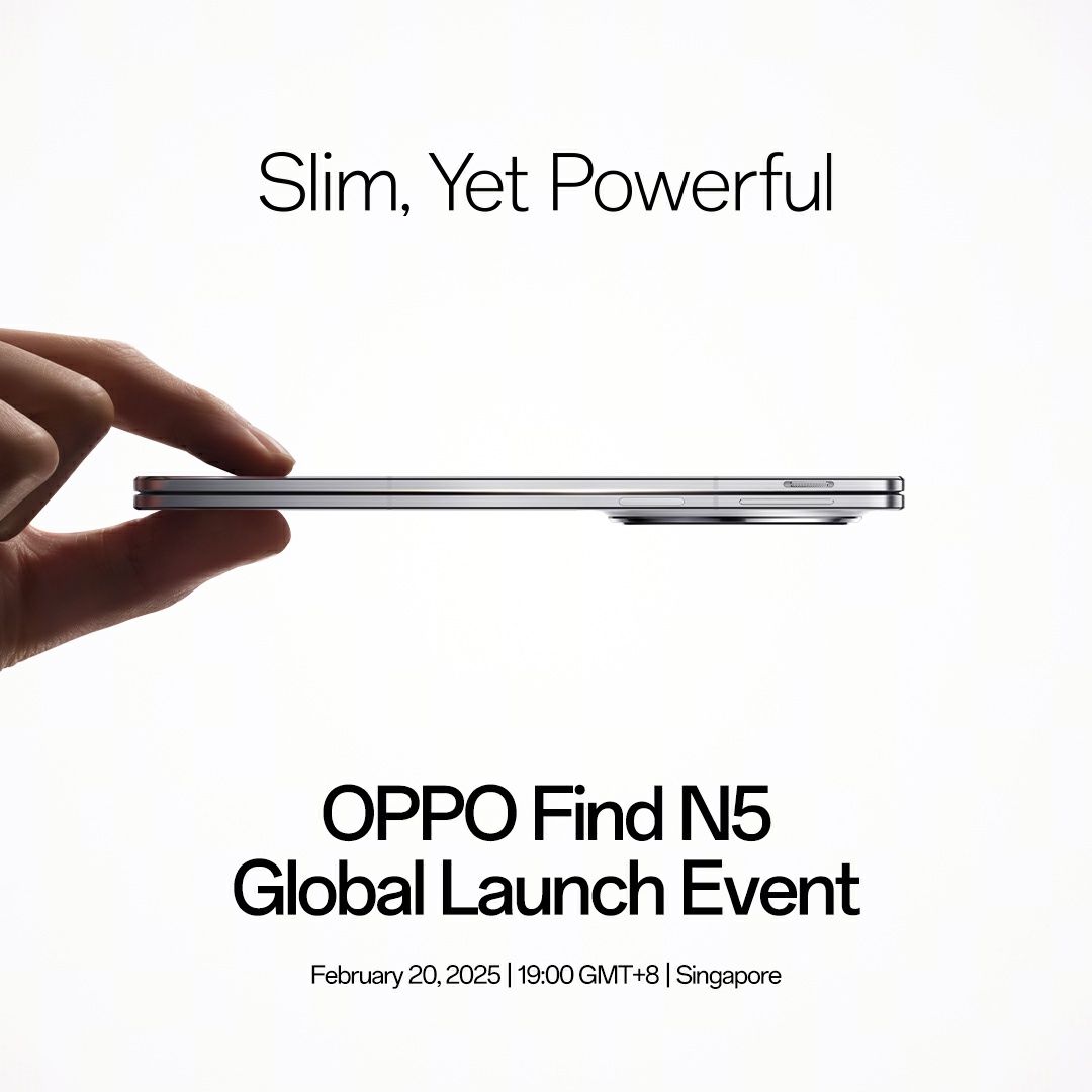 Oppo Find N5 global launch event