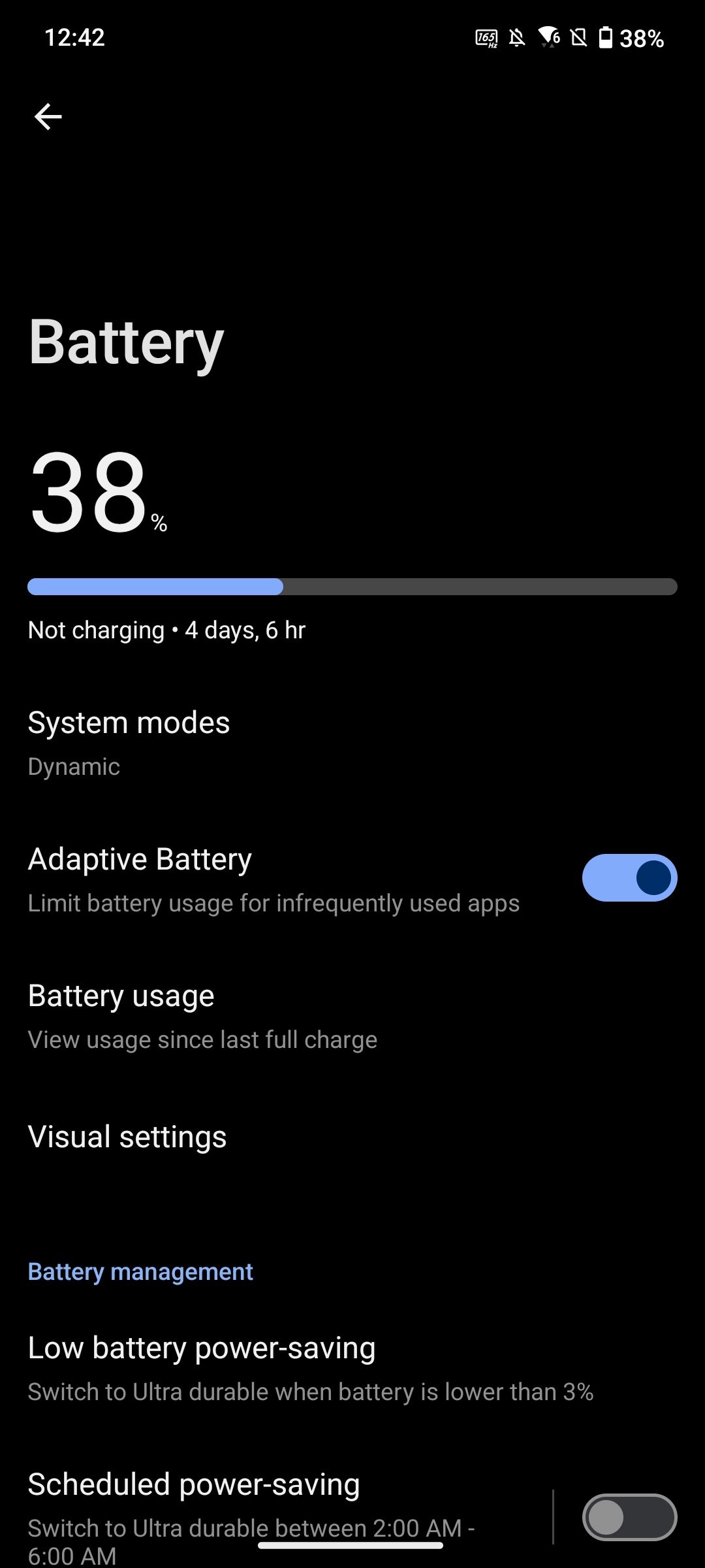 ROG Phone 9 Pro screenshot batery results