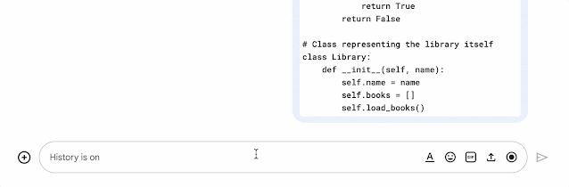 Google Chat real time formatting markdown-anim