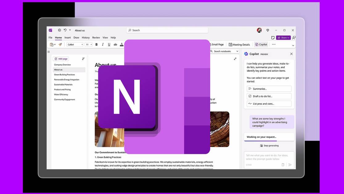 One Note Icon