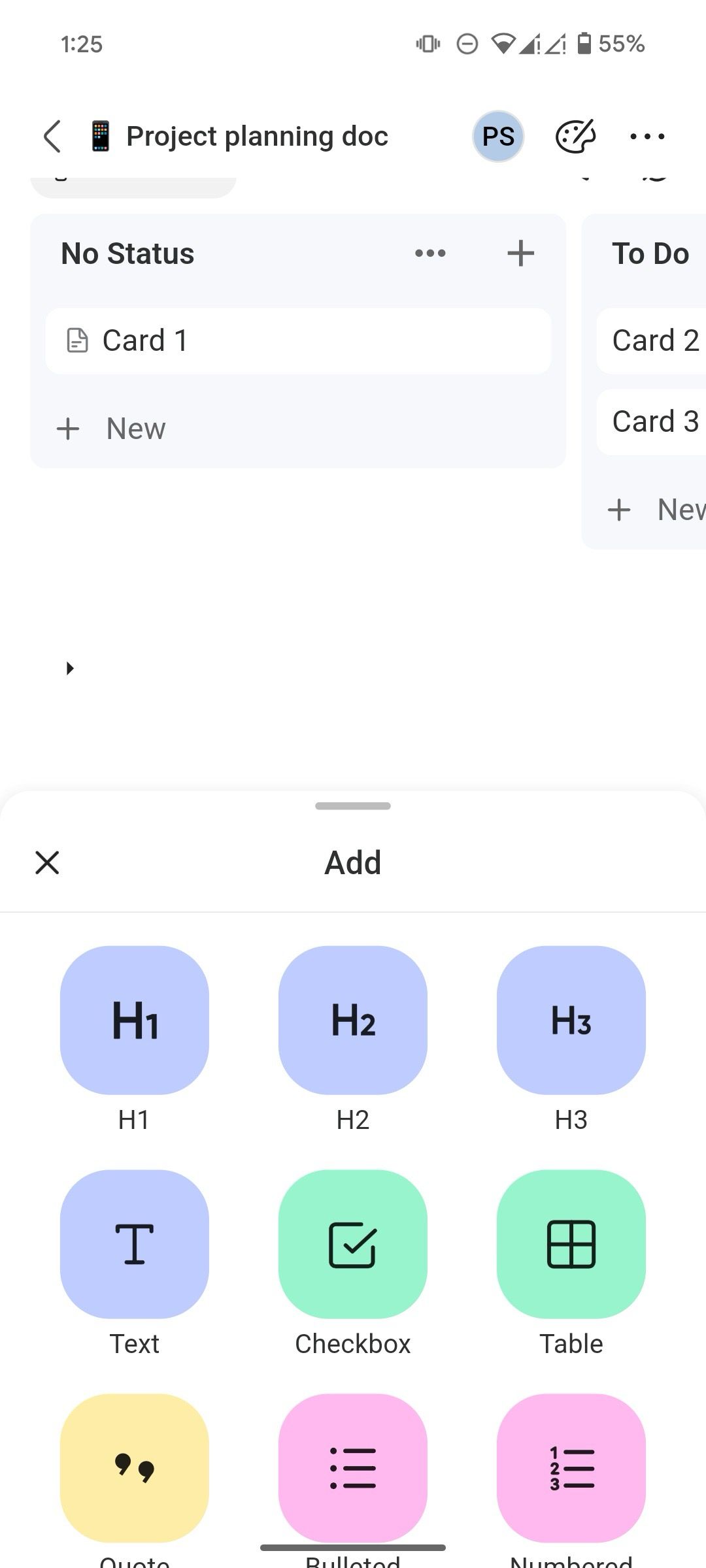 Block editor in AppFlowy