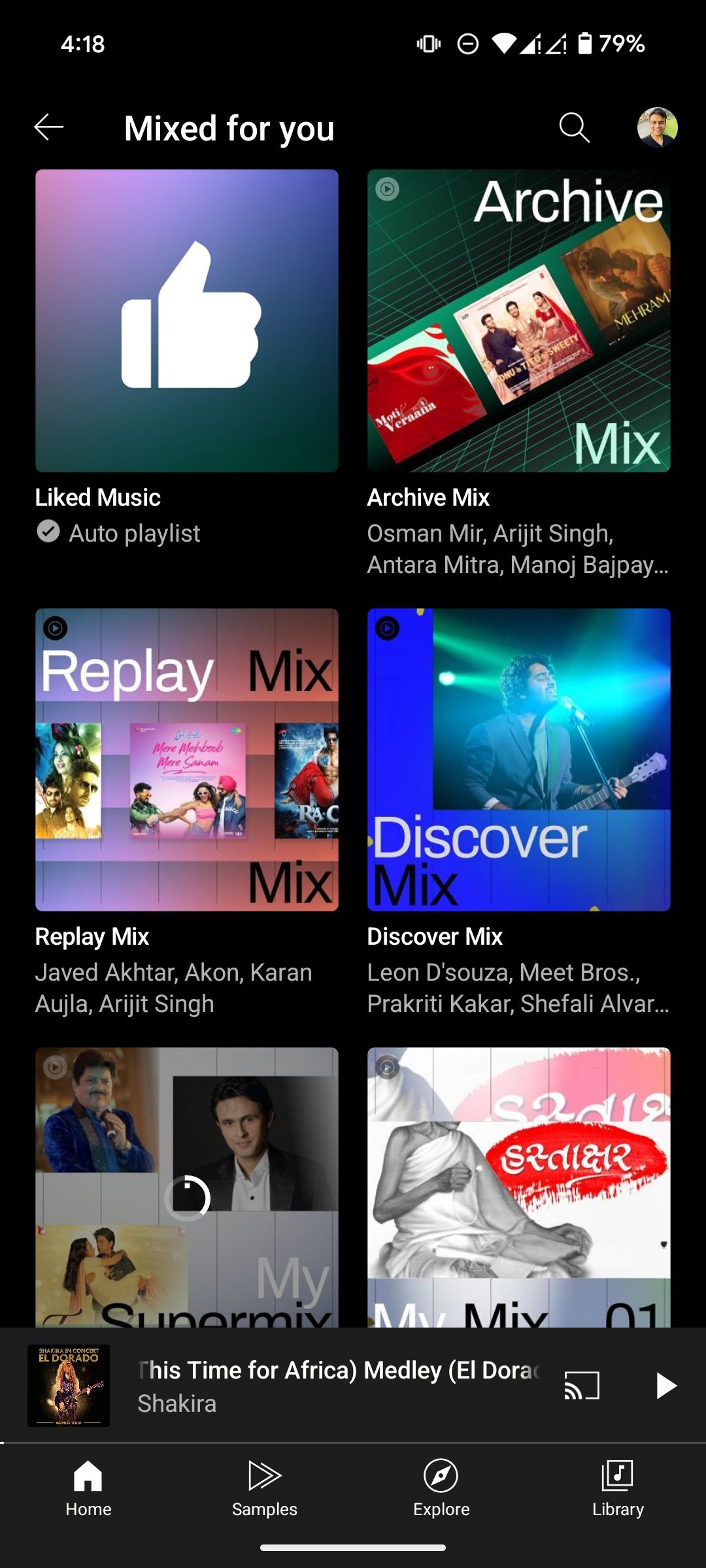 Recommendations in YouTube Music