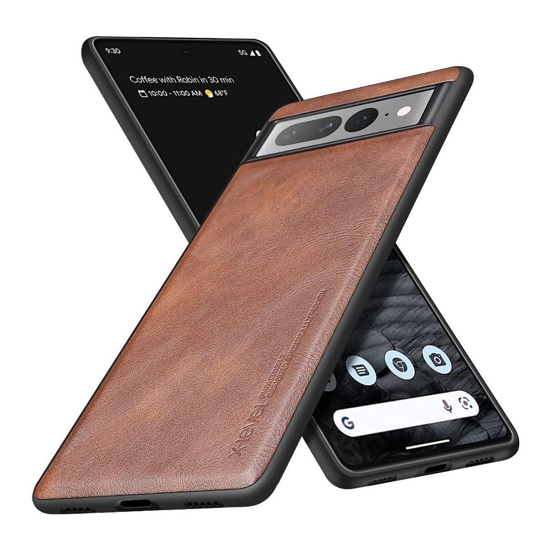 A render of the X-Level PU Leather case for the Pixel 7 Pro.